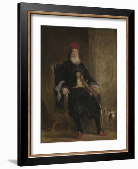 His Highness Muhemed Ali, Pacha of Egypt-Sir David Wilkie-Framed Giclee Print