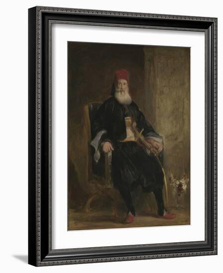 His Highness Muhemed Ali, Pacha of Egypt-Sir David Wilkie-Framed Giclee Print