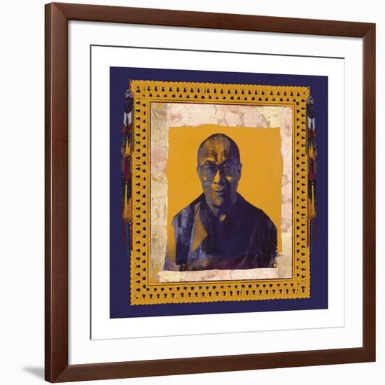 His Holiness - Dalai Lama I-Hedy Klineman-Framed Premium Giclee Print