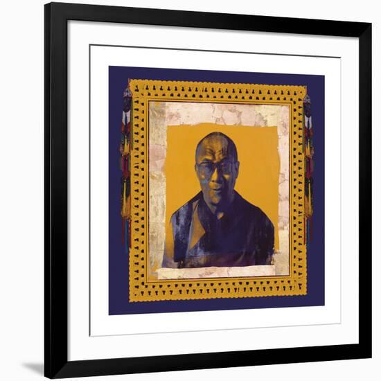 His Holiness - Dalai Lama I-Hedy Klineman-Framed Premium Giclee Print