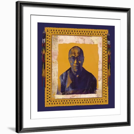 His Holiness - Dalai Lama I-Hedy Klineman-Framed Premium Giclee Print