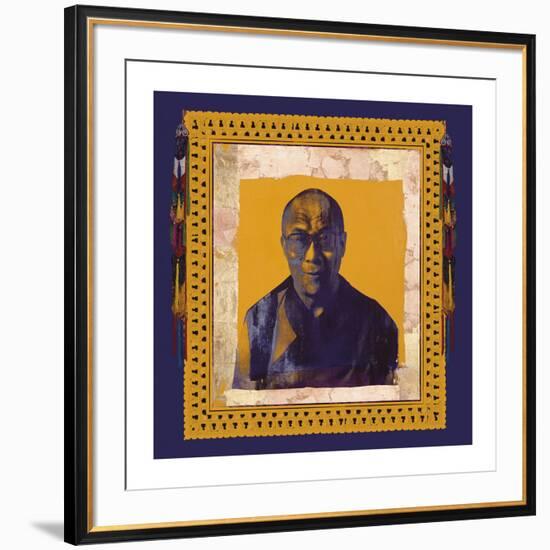 His Holiness - Dalai Lama I-Hedy Klineman-Framed Premium Giclee Print