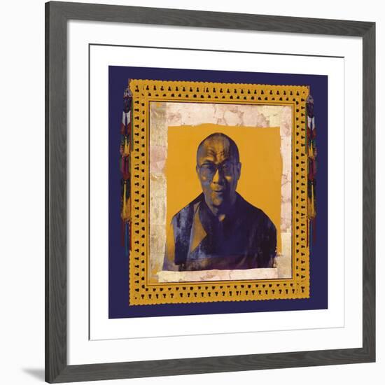 His Holiness - Dalai Lama I-Hedy Klineman-Framed Premium Giclee Print