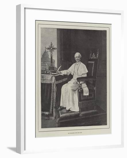 His Holiness Pope Leo XIII-null-Framed Giclee Print