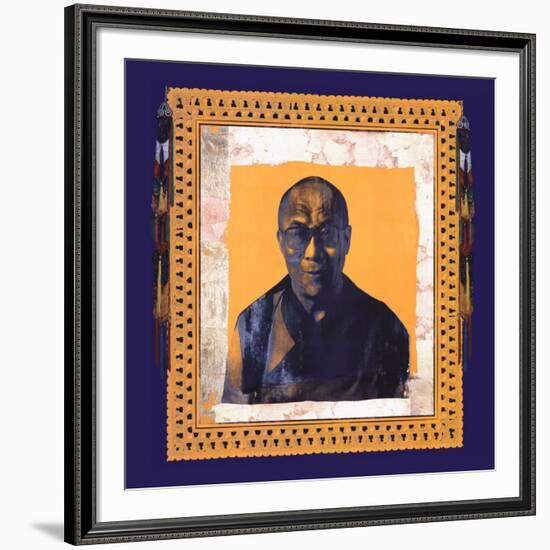 His Holiness the Dalai Lama I-Hedy Klineman-Framed Art Print