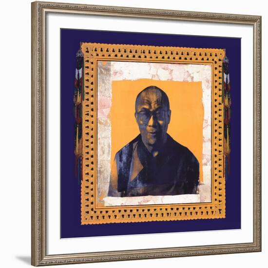 His Holiness the Dalai Lama I-Hedy Klineman-Framed Art Print