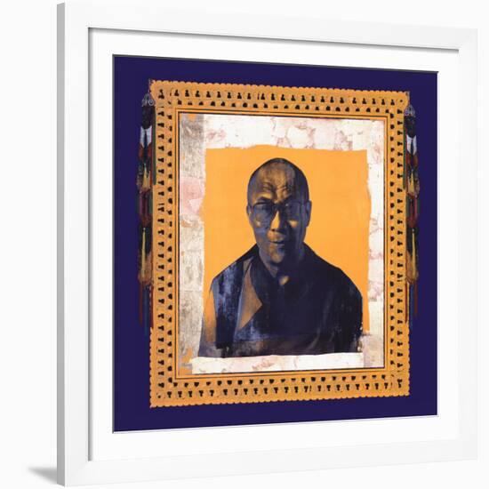 His Holiness the Dalai Lama I-Hedy Klineman-Framed Art Print