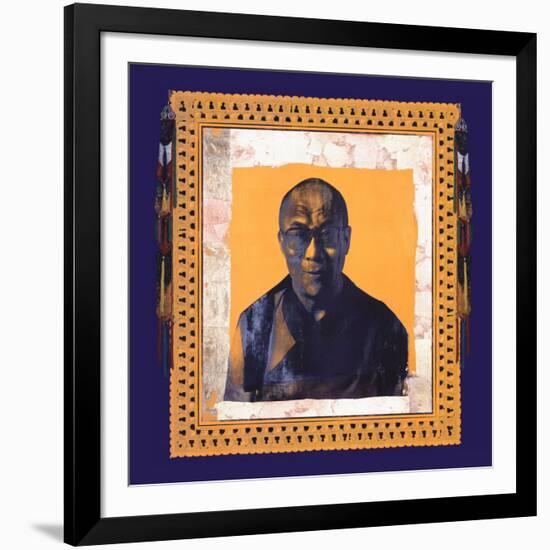 His Holiness the Dalai Lama I-Hedy Klineman-Framed Art Print