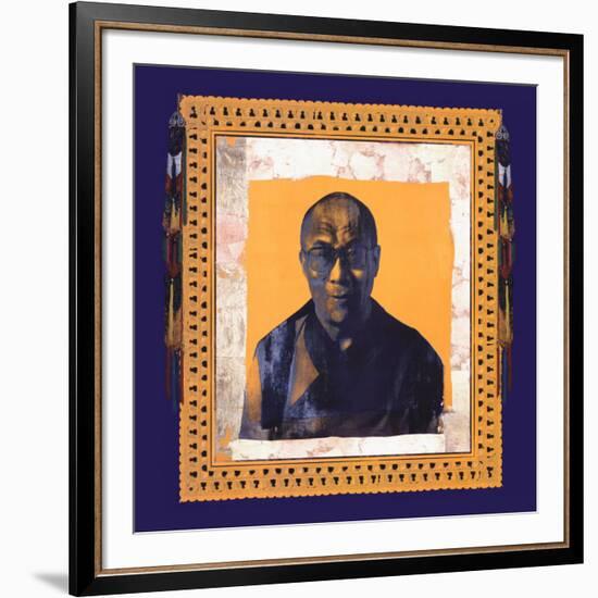 His Holiness the Dalai Lama I-Hedy Klineman-Framed Art Print