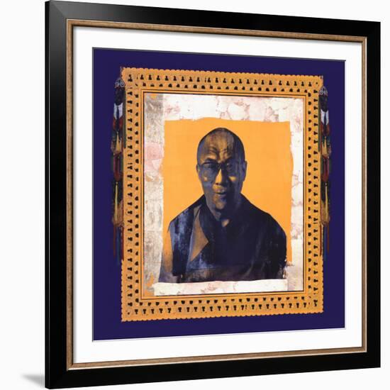 His Holiness the Dalai Lama I-Hedy Klineman-Framed Art Print