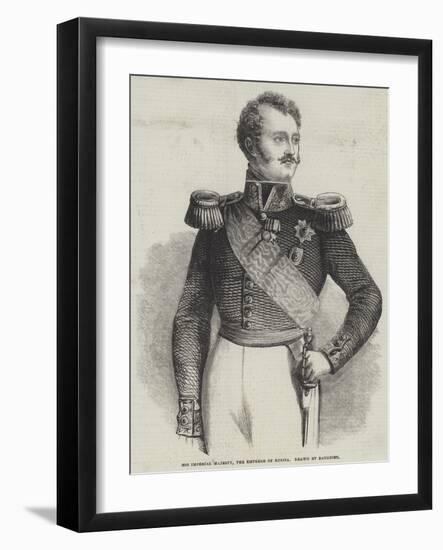 His Imperial Majesty, the Emperor of Russia-Charles Baugniet-Framed Giclee Print