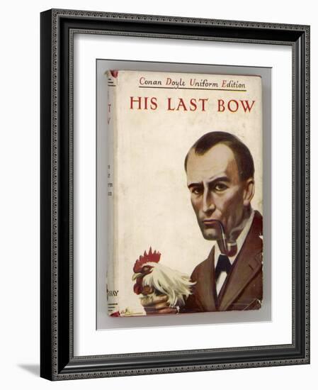 His Last Bow Holmes is Employed by the Government to Foil the German Spy Von Bork-Edwin Austin Abbey-Framed Art Print