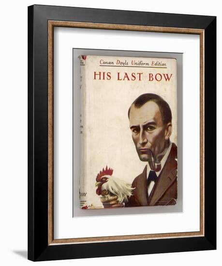 His Last Bow Holmes is Employed by the Government to Foil the German Spy Von Bork-Edwin Austin Abbey-Framed Art Print