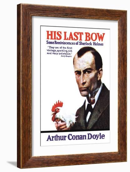 His Last Bow: Some Reminiscences of Sherlock Holmes-null-Framed Art Print