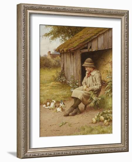 His Last Investment-Charles Edward Wilson-Framed Giclee Print