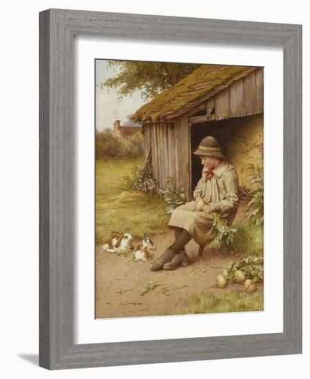 His Last Investment-Charles Edward Wilson-Framed Giclee Print