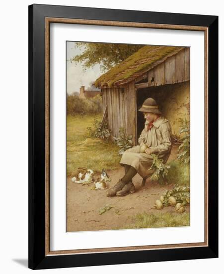 His Last Investment-Charles Edward Wilson-Framed Giclee Print