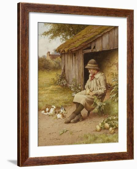 His Last Investment-Charles Edward Wilson-Framed Giclee Print