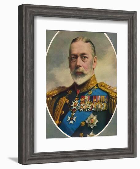 'His Late Majesty King George V', 1936-Unknown-Framed Giclee Print