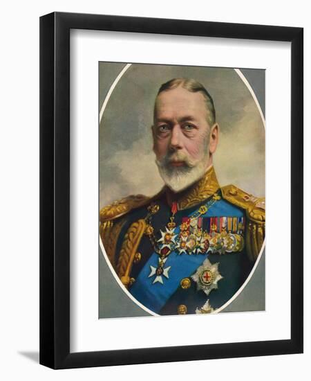 'His Late Majesty King George V', 1936-Unknown-Framed Giclee Print