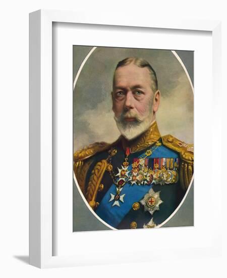 'His Late Majesty King George V', 1936-Unknown-Framed Giclee Print