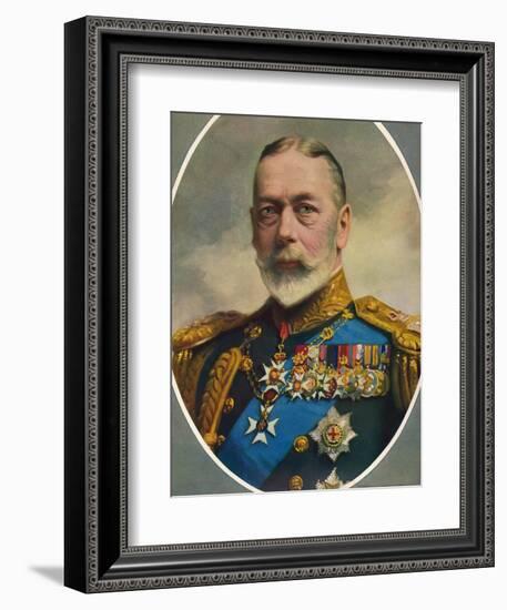 'His Late Majesty King George V', 1936-Unknown-Framed Giclee Print