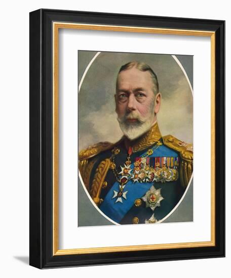 'His Late Majesty King George V', 1936-Unknown-Framed Giclee Print