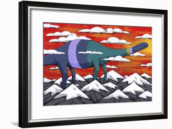 His Legend Only Grew-Ric Stultz-Framed Giclee Print