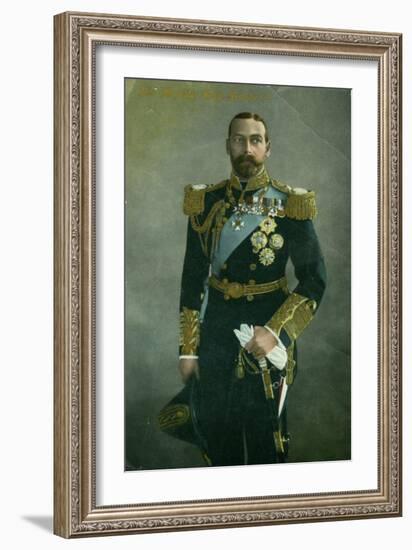 His Majesty King George V-null-Framed Giclee Print