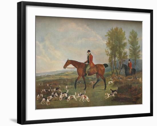 'His Majesty's Harriers', c19th century-Richard Woodman-Framed Giclee Print