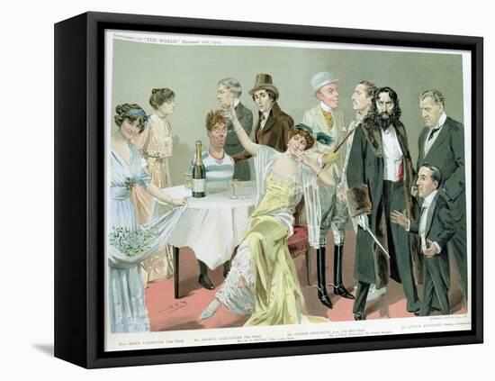 His Majesty's Servants, a 'Spy' Cartoon from the Supplement to 'The World', 21st December 1909-Sir Leslie Ward-Framed Premier Image Canvas