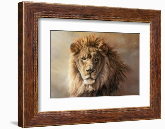 His Majesty-Kalon Baughan-Framed Art Print