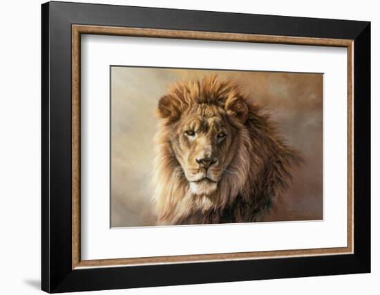 His Majesty-Kalon Baughan-Framed Art Print