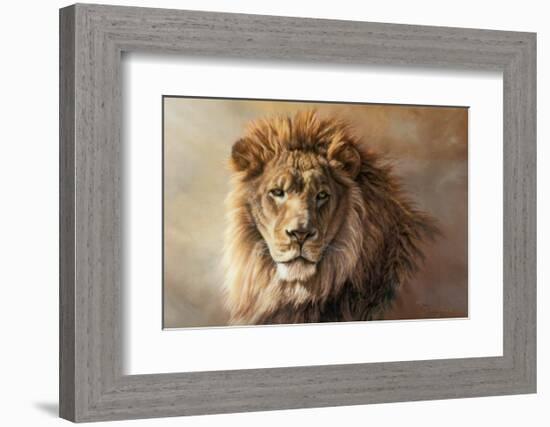 His Majesty-Kalon Baughan-Framed Art Print