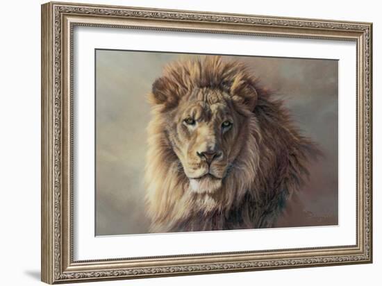 His Majesty-Kalon Baughan-Framed Art Print