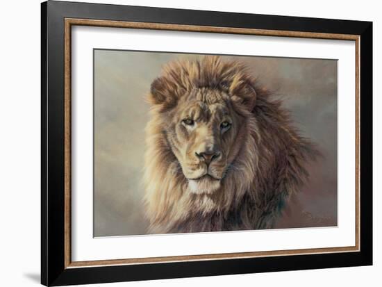 His Majesty-Kalon Baughan-Framed Art Print