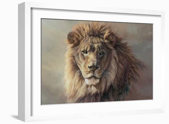 His Majesty-Kalon Baughan-Framed Art Print