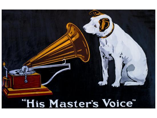 His Master S Voice Giclee Print Art Com