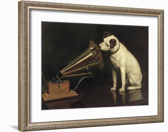 His Master's Voice-Francis Barraud-Framed Giclee Print