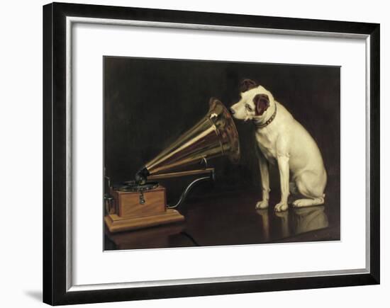 His Master's Voice-Francis Barraud-Framed Giclee Print