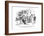 "His name is Henry Kaufman and God knows he's gloomy, but he's not the glo?" - New Yorker Cartoon-Lee Lorenz-Framed Premium Giclee Print