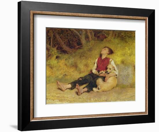 His Only Friend-Briton Rivière-Framed Giclee Print