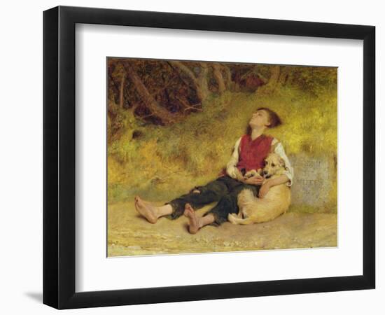 His Only Friend-Briton Rivière-Framed Giclee Print