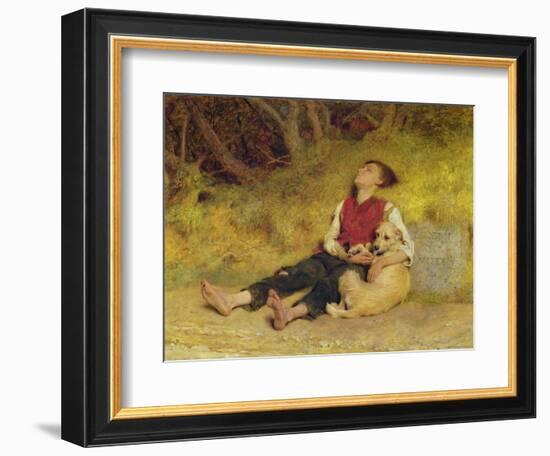 His Only Friend-Briton Rivière-Framed Giclee Print