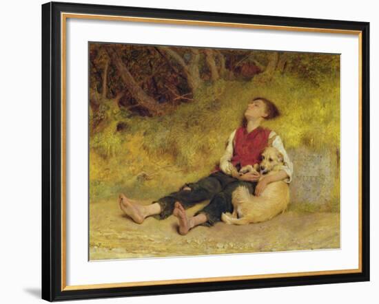 His Only Friend-Briton Rivière-Framed Giclee Print