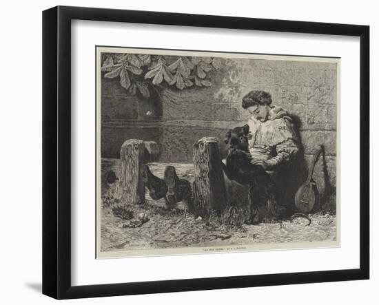 His Only Friend-John Charles Dollman-Framed Giclee Print