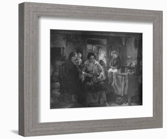 His Only Pair, 1860, (1917)-Thomas Faed-Framed Giclee Print