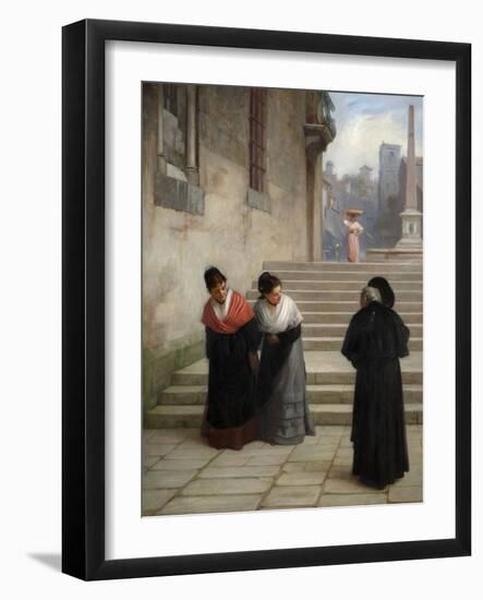 His Reverence, 1876-Philip Hermogenes Calderon-Framed Giclee Print