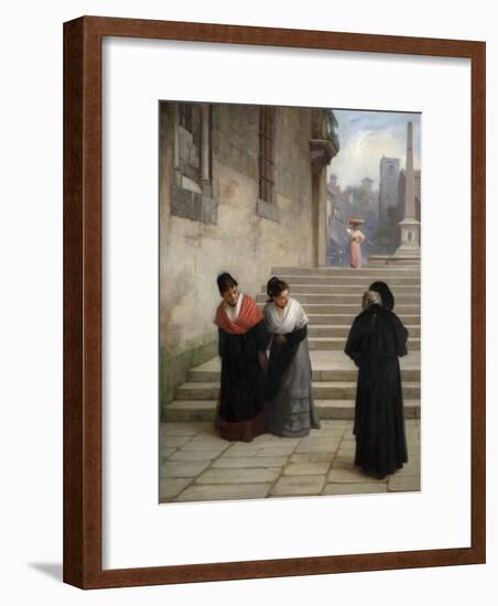 His Reverence, 1876-Philip Hermogenes Calderon-Framed Giclee Print