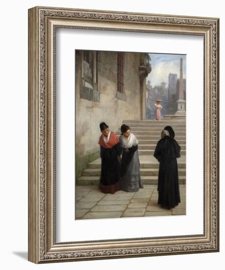 His Reverence, 1876-Philip Hermogenes Calderon-Framed Giclee Print